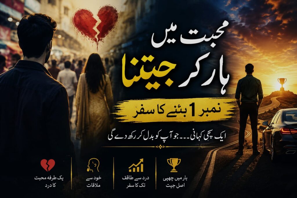 محبت میں ہار کر جیتنا