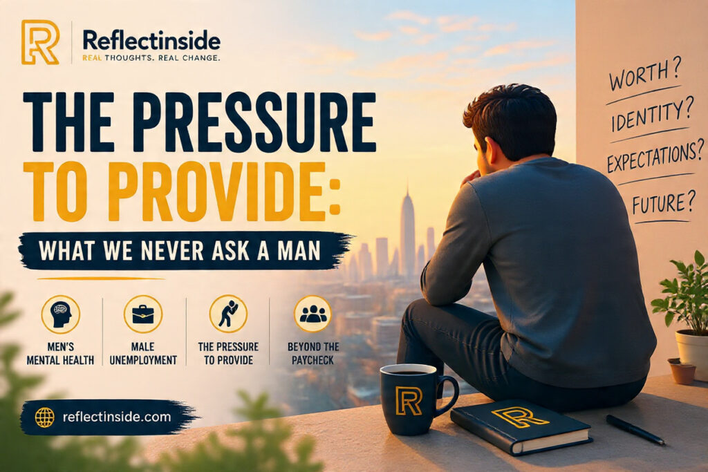 The Pressure to Provide: What We Never Ask a Man