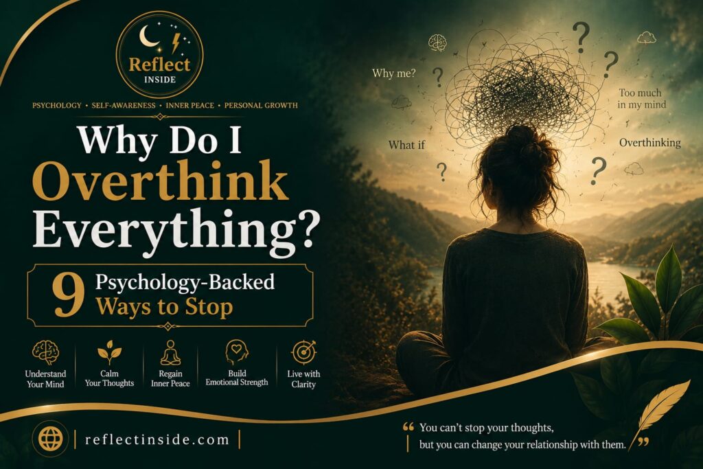 Overthinking: 9 Science-Backed Ways to Stop the Cycle | Reflect Inside