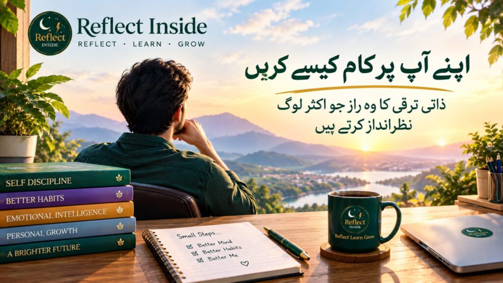 اپنے آپ پر کام کیسے کریں